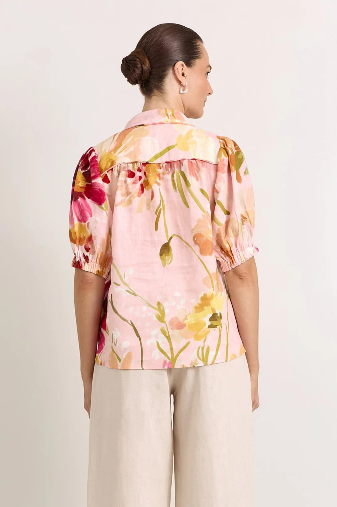 Adorne Ladies Lilian Linen Top