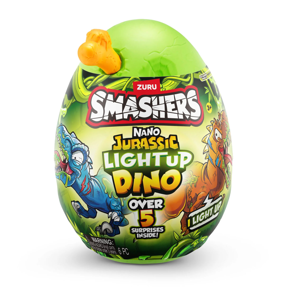 Zuru Smashers Nano Jurassic Light Up Dino Egg - Assorted