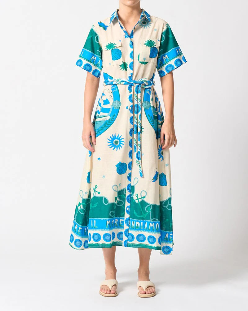 Walnut Ladies Cannes Dress - Andiamo