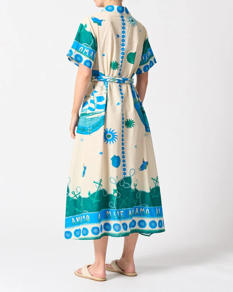 Walnut Ladies Cannes Dress - Andiamo