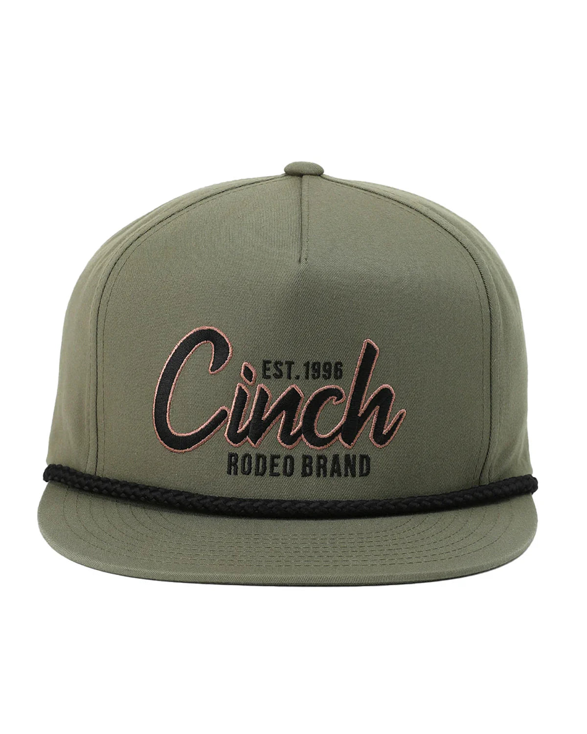 Cinch Men's Flexfit Olive Rodeo Brand Cap