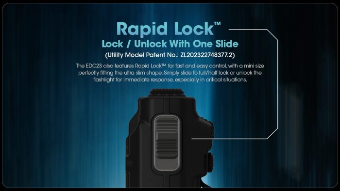 Nitecore EDC23 Ultra Slim Torch