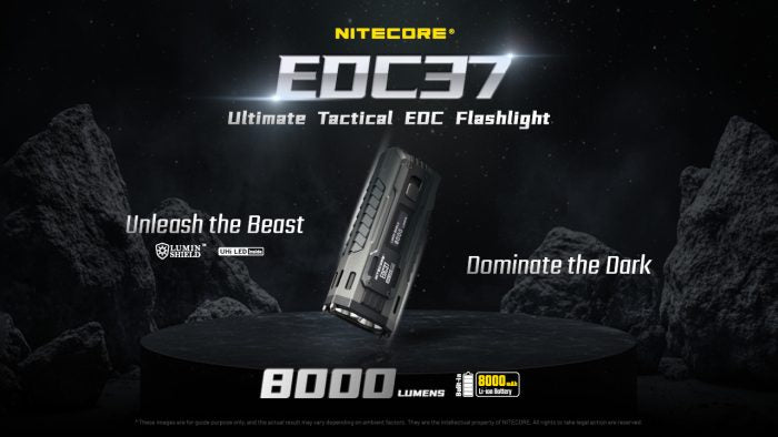Nitecore EDC37 Flashlight : The Ultimate Tactical Gear