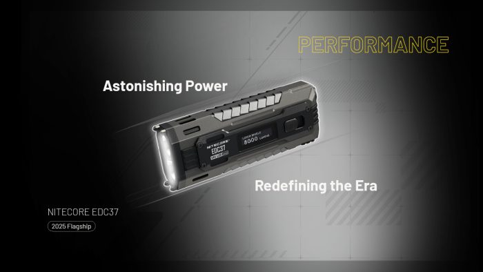 Nitecore EDC37 Flashlight : The Ultimate Tactical Gear