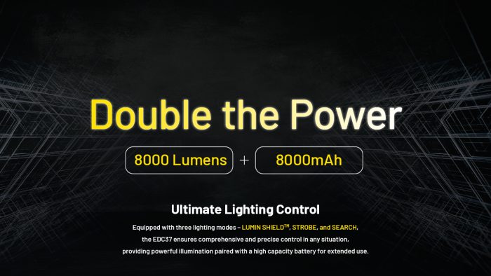 Nitecore EDC37 Flashlight : The Ultimate Tactical Gear