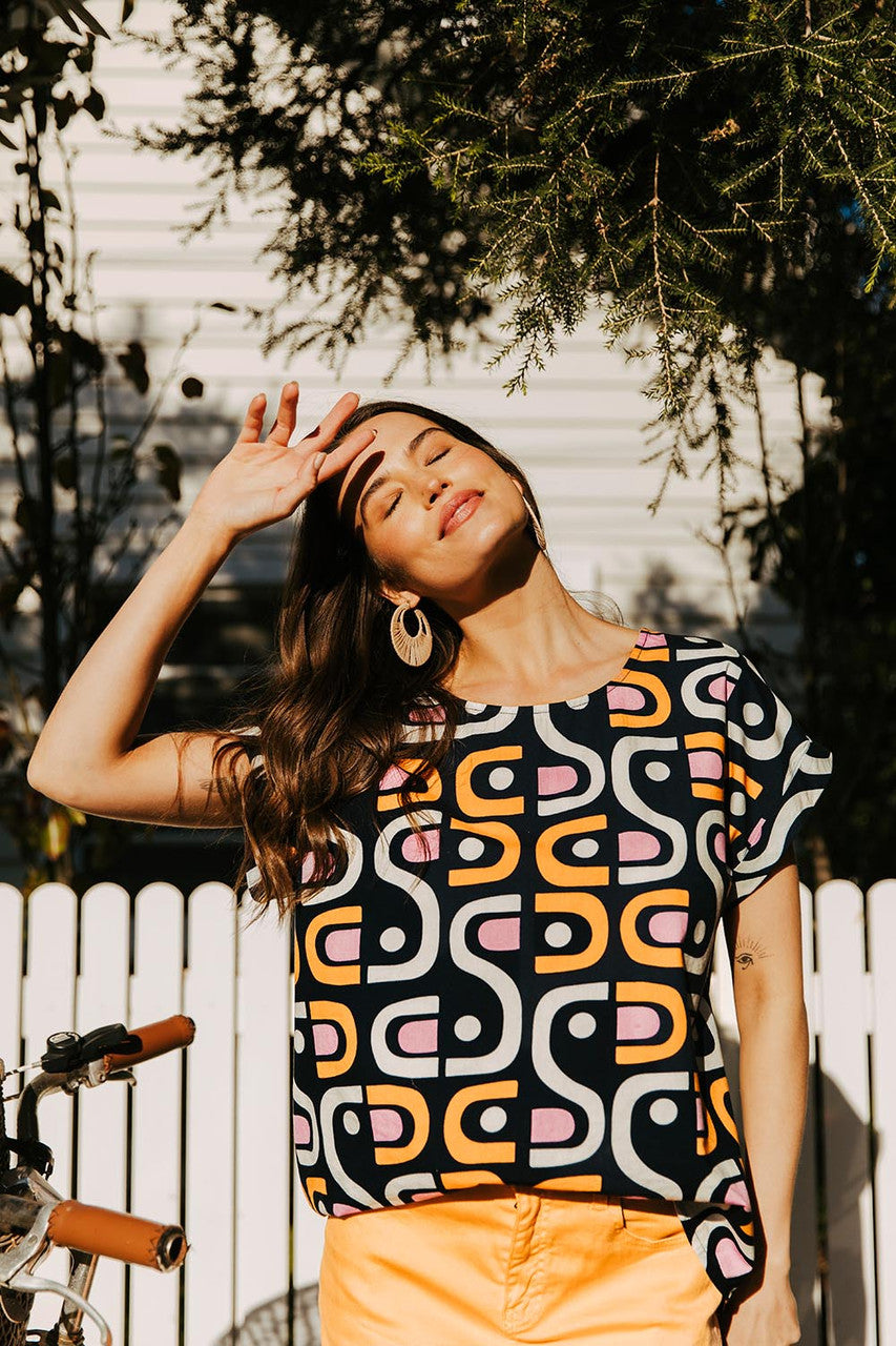 Elm Ladies Kirby Geo Shirt