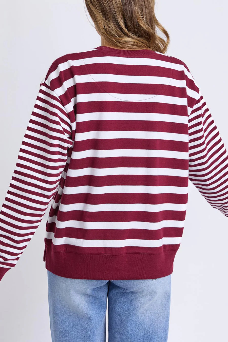Elm Ladies All Sorts Crew - Plum