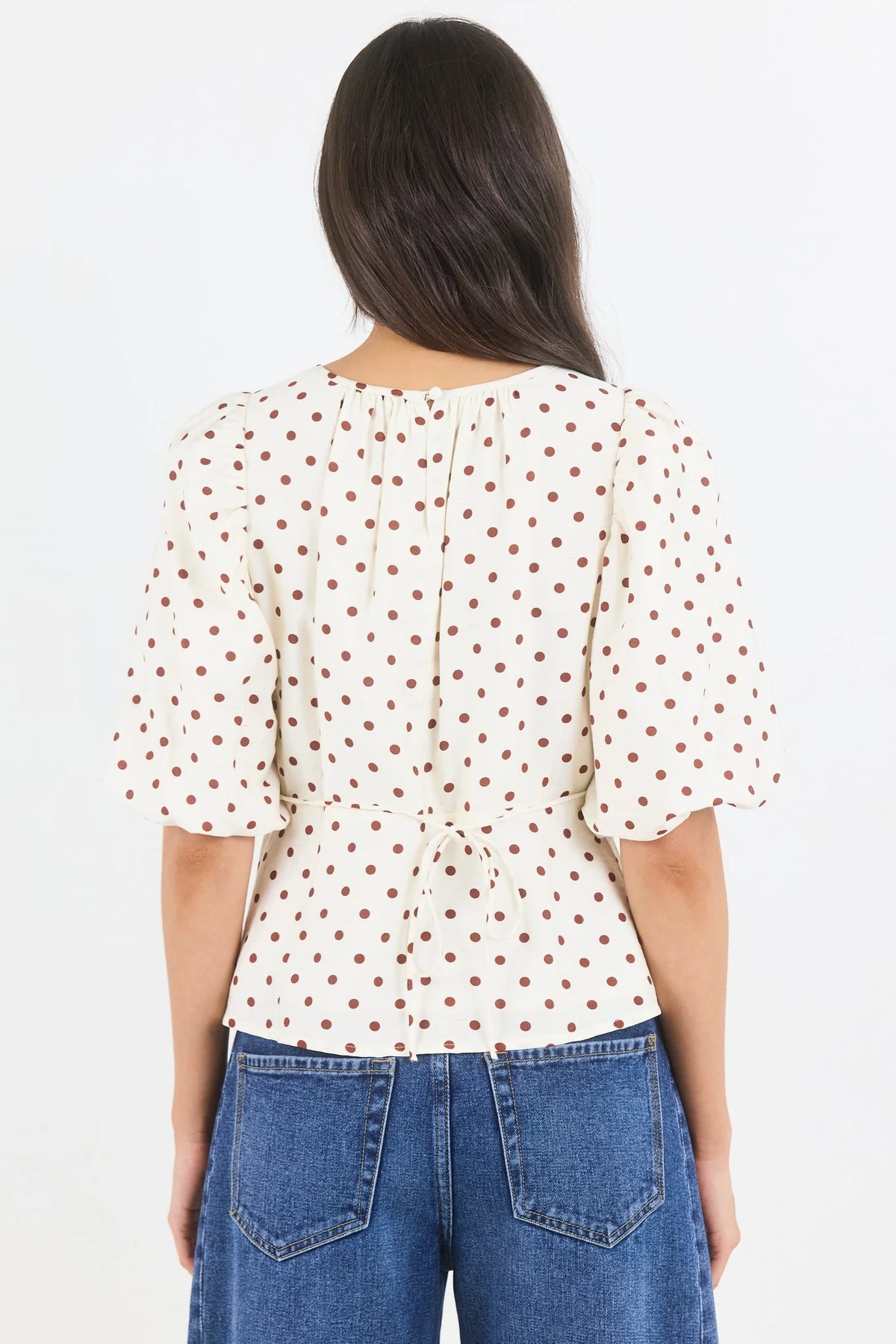 Stories Be Told Eventual Mid Sleeve Fit and Flare Top