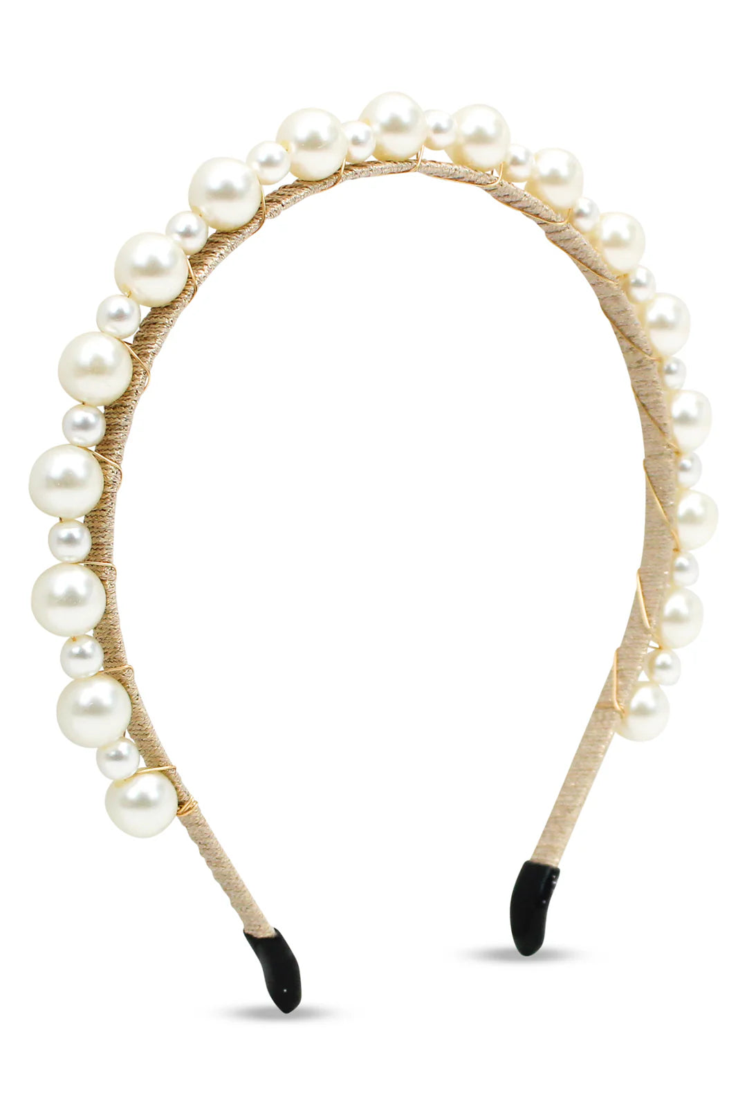 Morgan & Taylor Perla Headpiece In Pearl