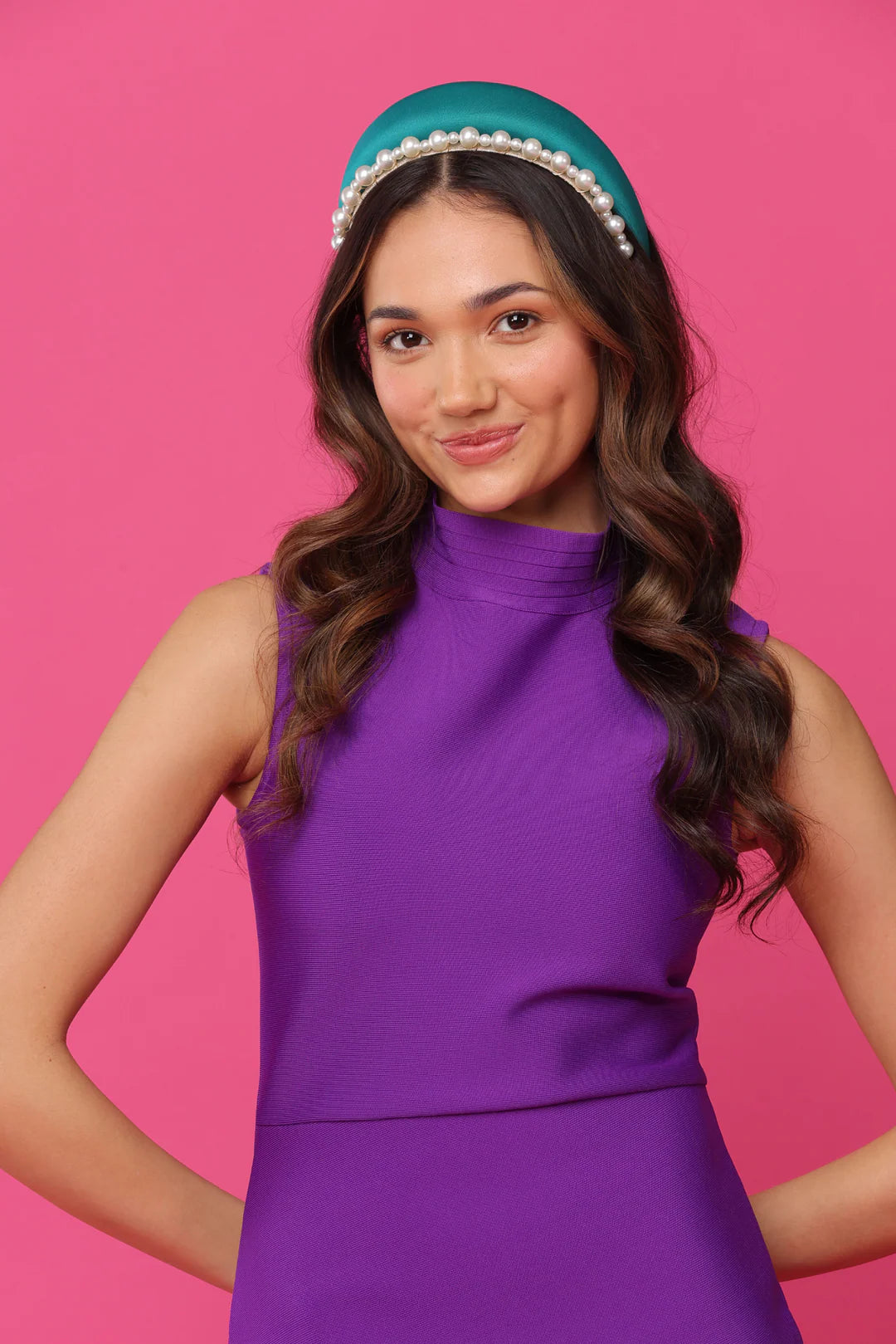 Morgan & Taylor Perla Headpiece In Pearl