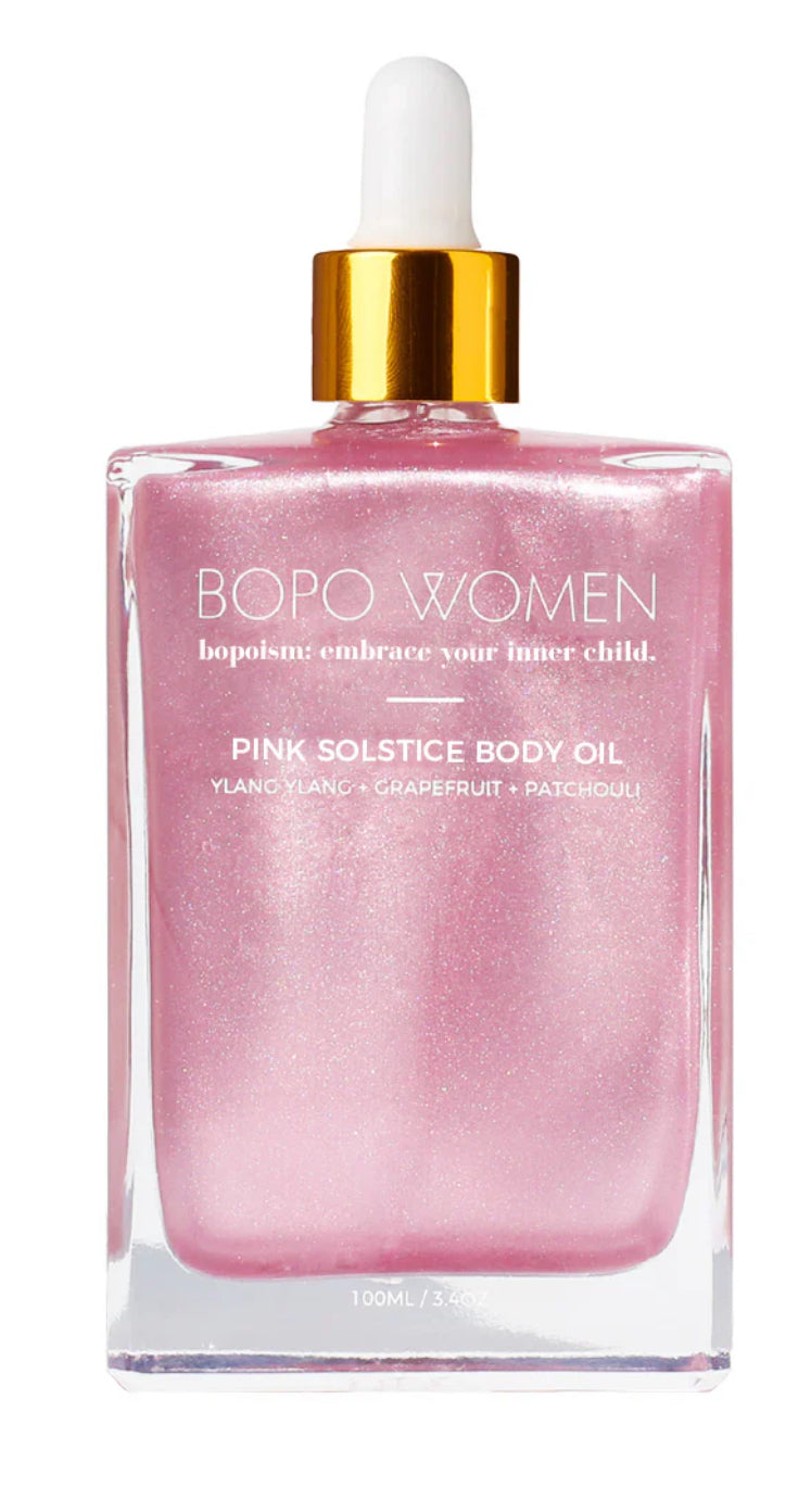 Bopo Women Pink Solstice Body Oil
