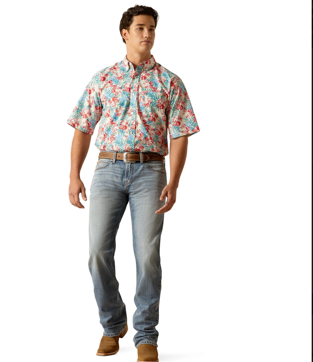 Ariat Mens M7 Straight Deco Baltimore