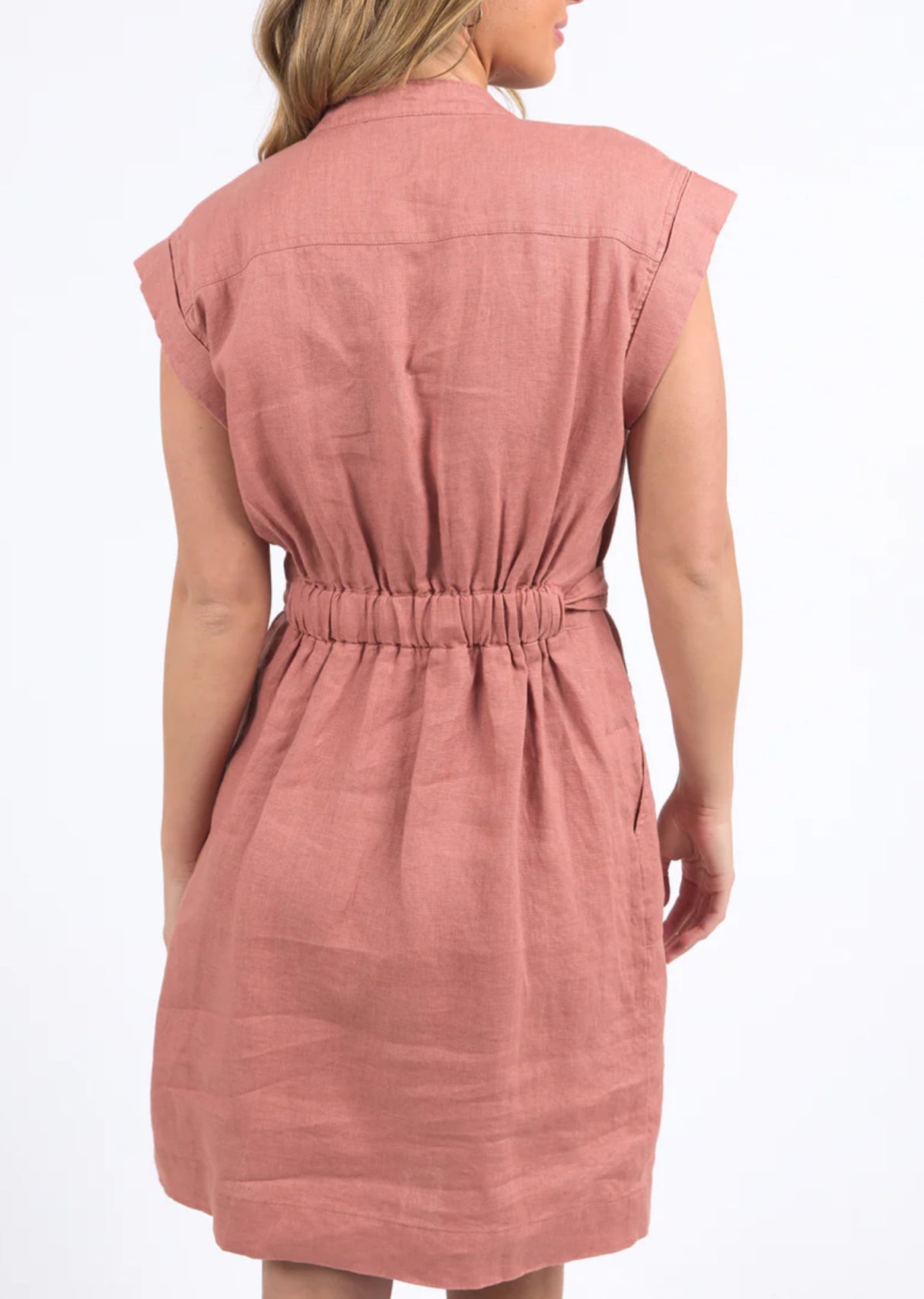 Foxwood Harlow Dress in Clay