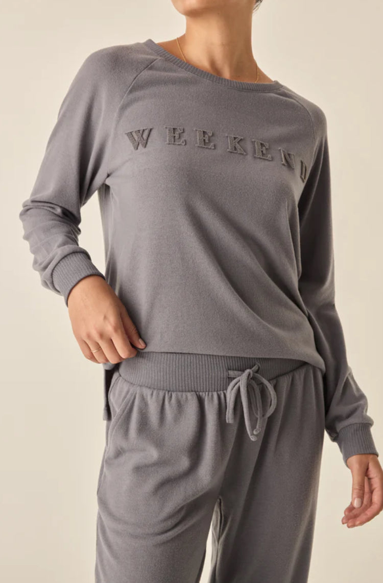 Gingerlilly Keira Grey Weekend Lounge Set