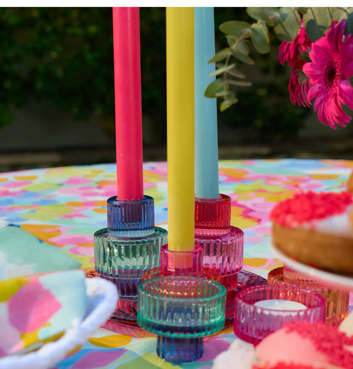 Jewel Large Candle Holder