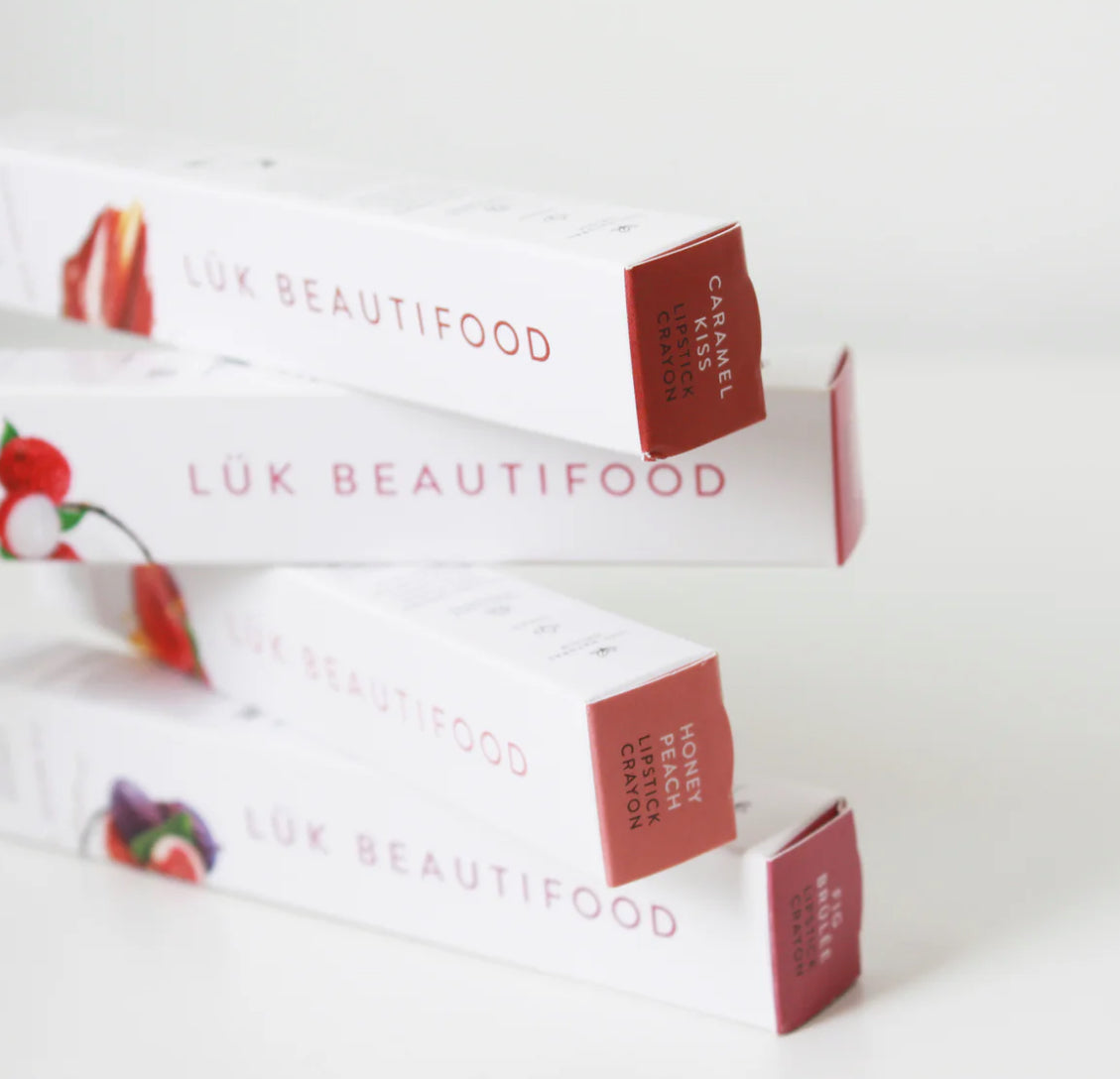LUK Beautifood Lipstick Crayons in 5 Colours