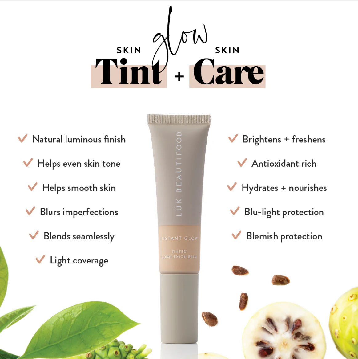 Luk Beautifood Instant Glow Tinted Complexion Balm ( in 5 Great Colours )