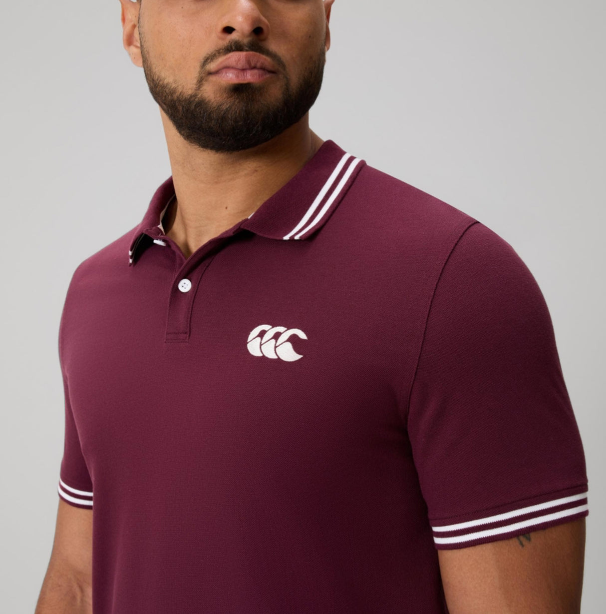 Canterbury Mens Fundamentals Solid Dye Polo
