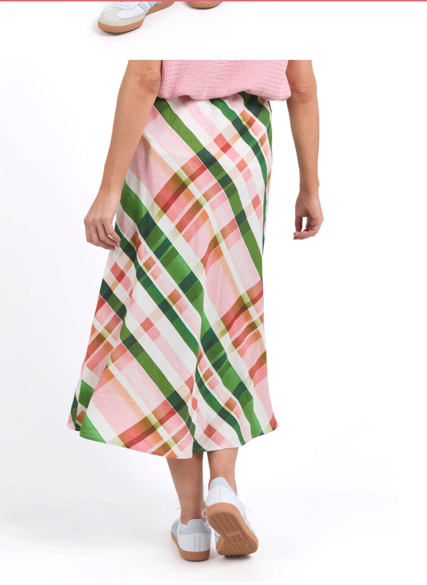 Elm Ladies Bree Check Skirt