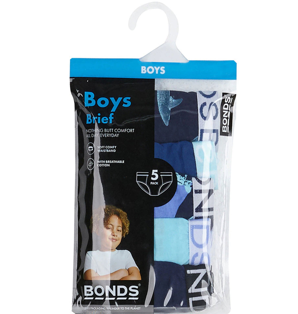 Boys Multipack Breif 5Pk BONDS
