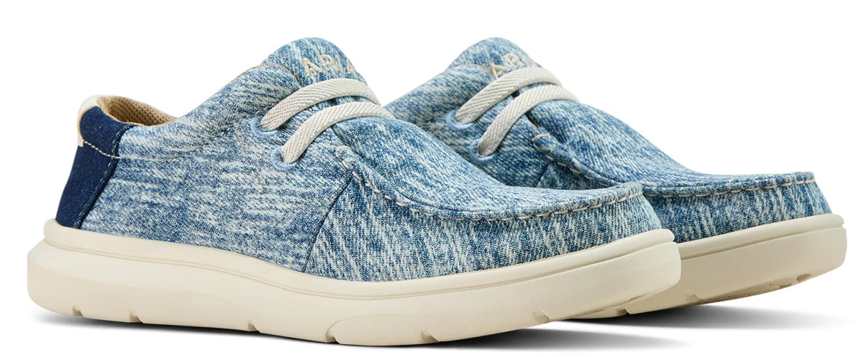 Ariat Kids Hilo Washed Denim / Dark Denim 10061125