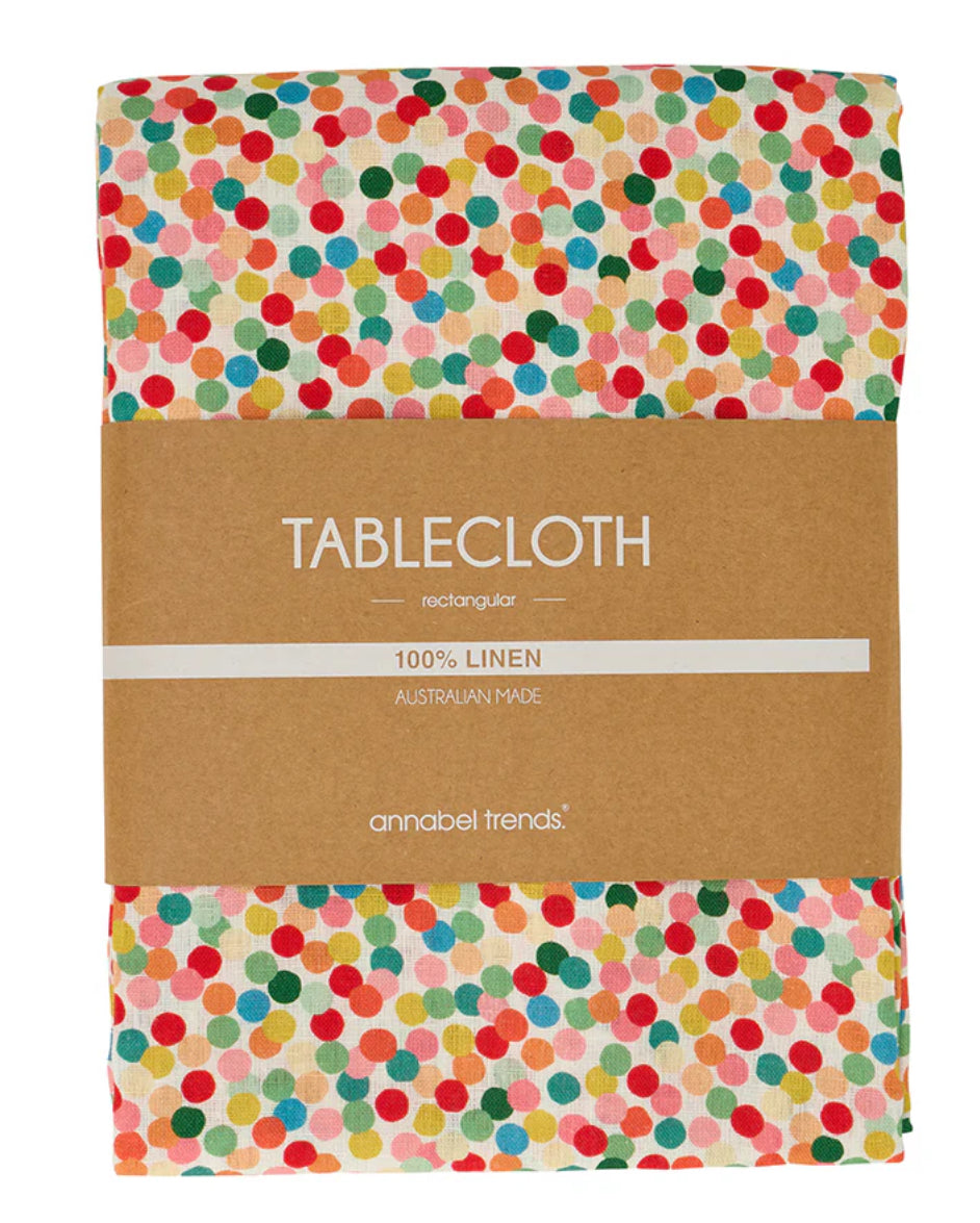 Annabel Trends Linen Tablecloth 138cm x 240cm