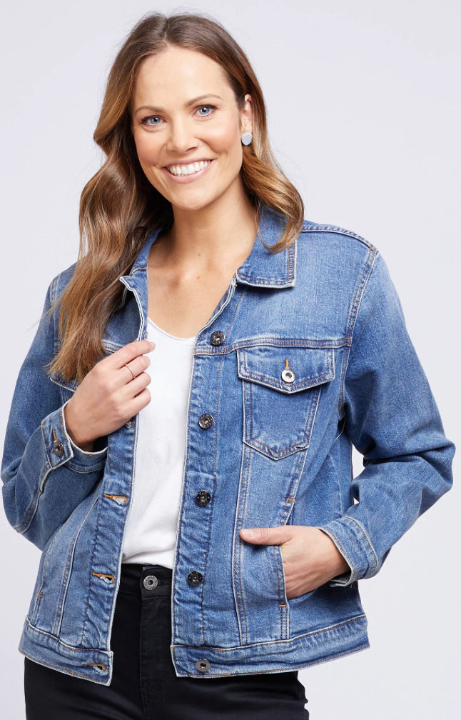 Elm Ladies Angie Denim Jacket