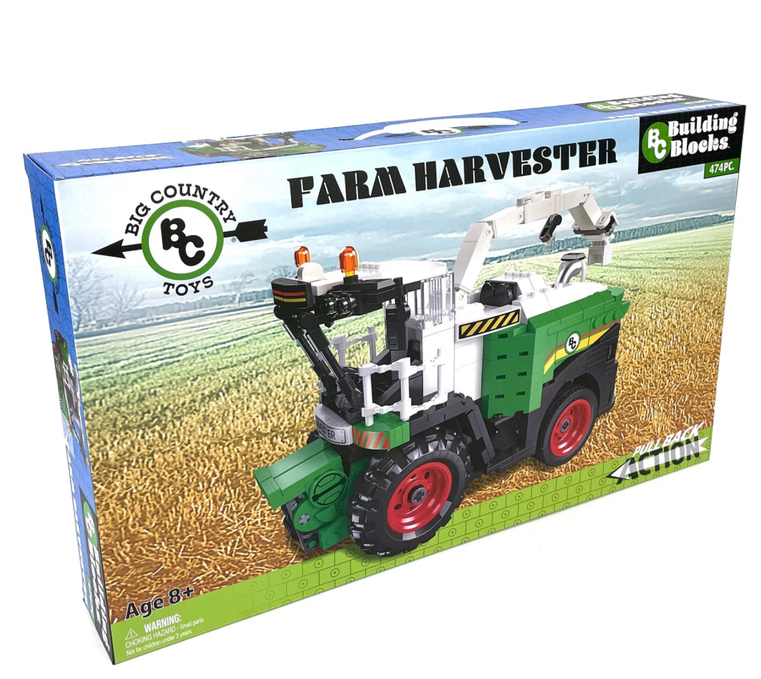 Big Country Toys Building Bock Harvester