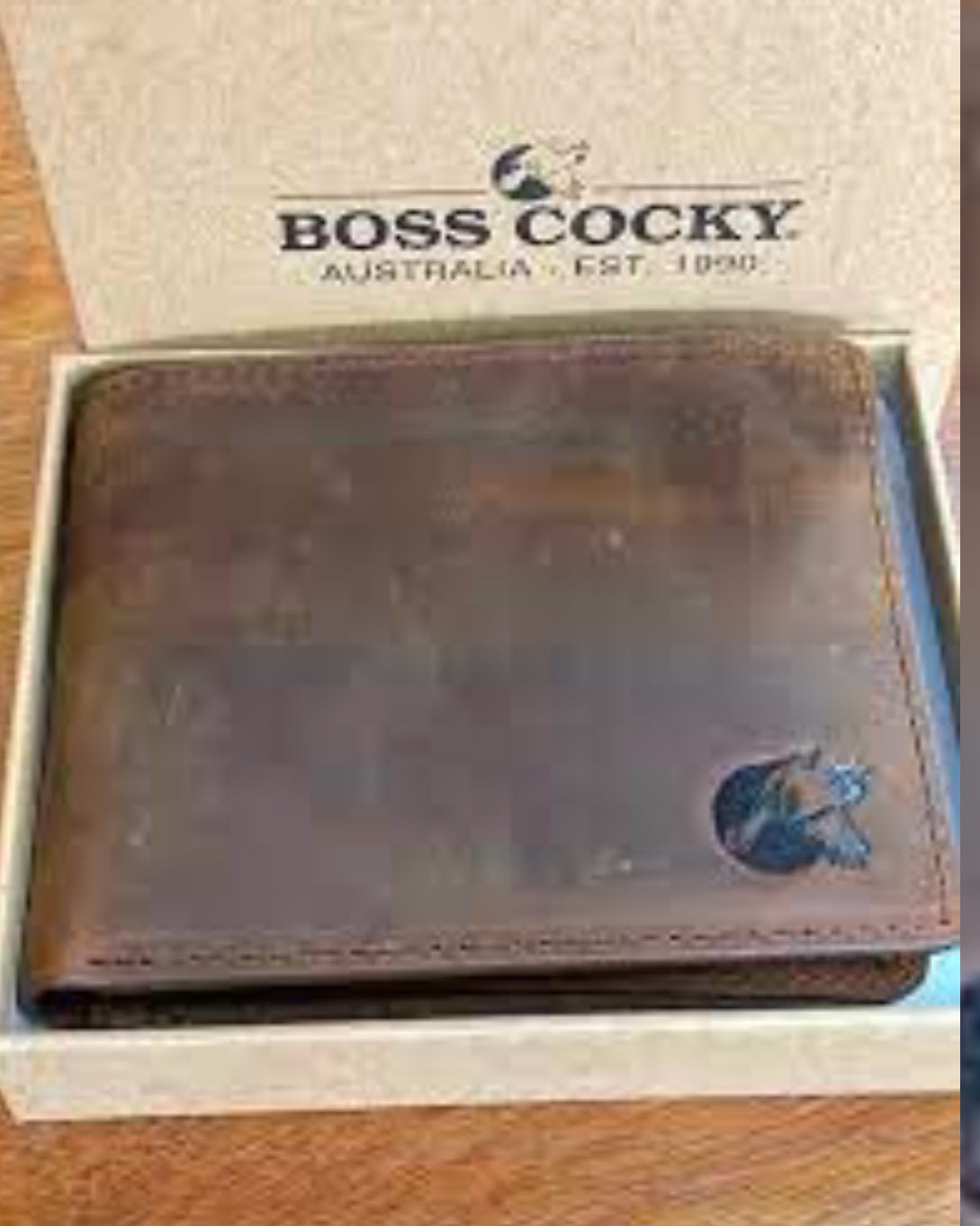 Boss Cocky Wallet - Crazy Horse in Vintage Brown BL302