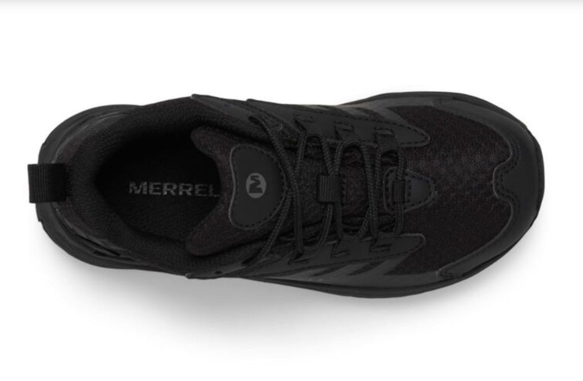 Kids Merrels MOAB Speed 2 Low WTRPF in Black