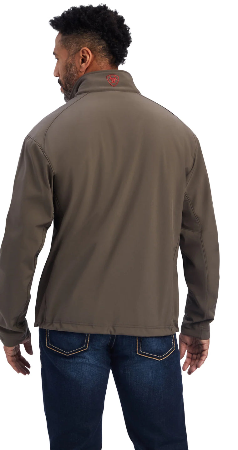 Ariat Mens Logo 2.0 Softshell Jacket Banyan Bark 10041614