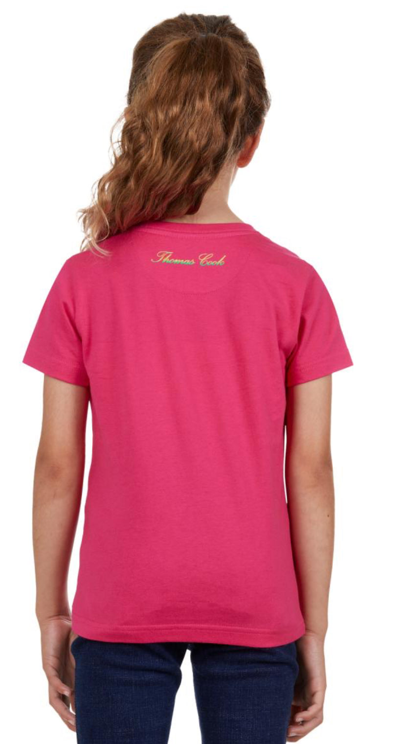 Thomas Cook Girls Willow Bright Rose Tee