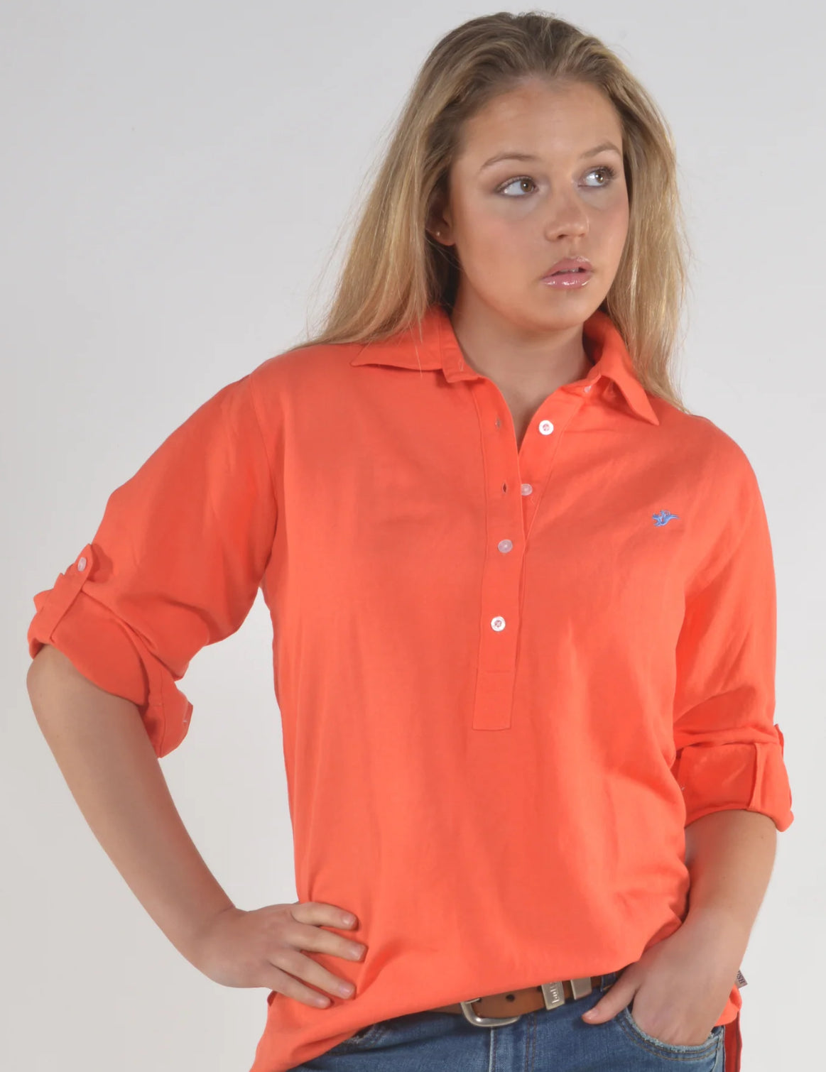 Bullrush Ladies LinenTab Shirt in 3 Colours