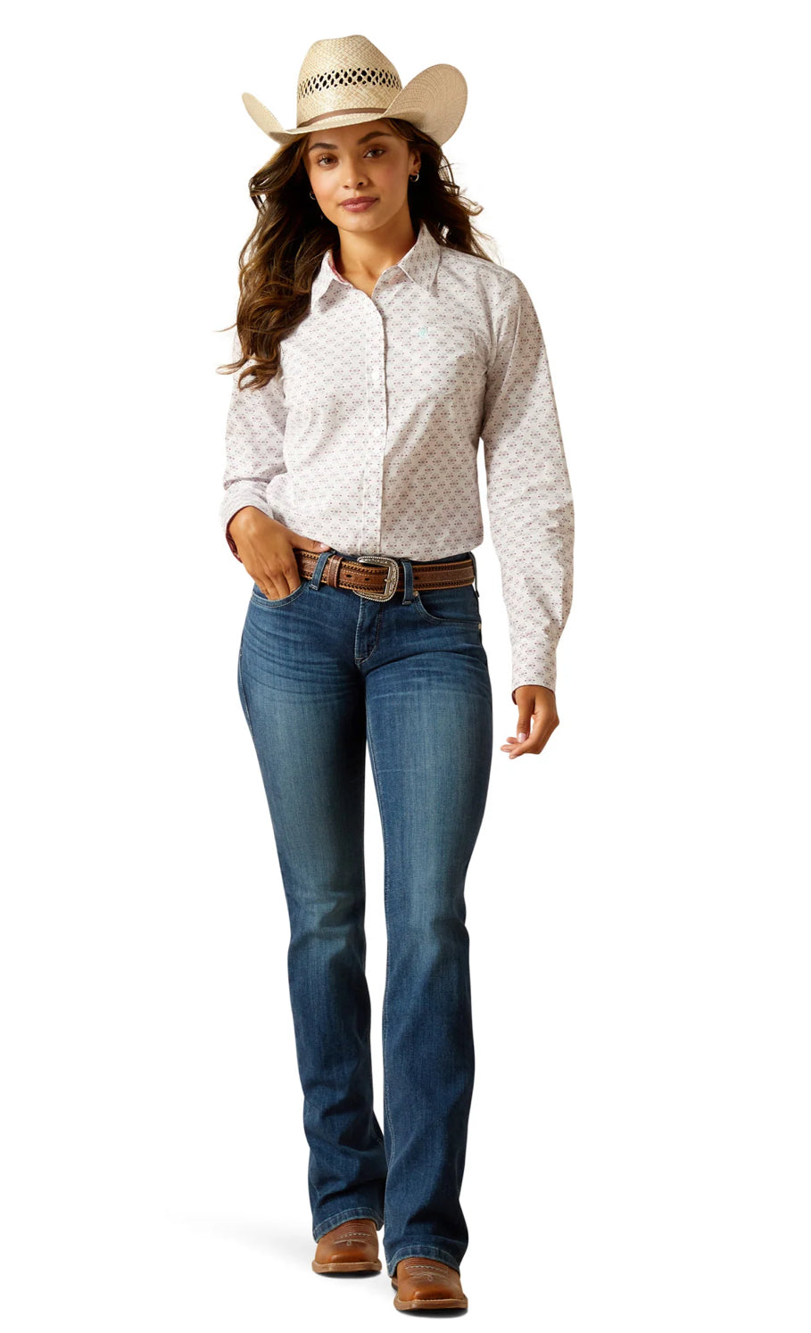 Ariat Women’s WR Kirby Ls Shirt Izel Print