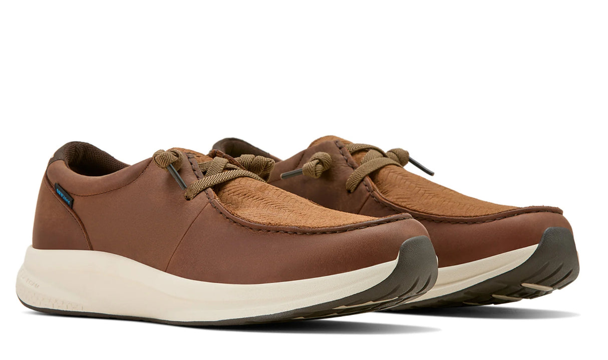 Ariat Mens Buckeye H20 - Reliable Brown/Tan Woven - 10061127