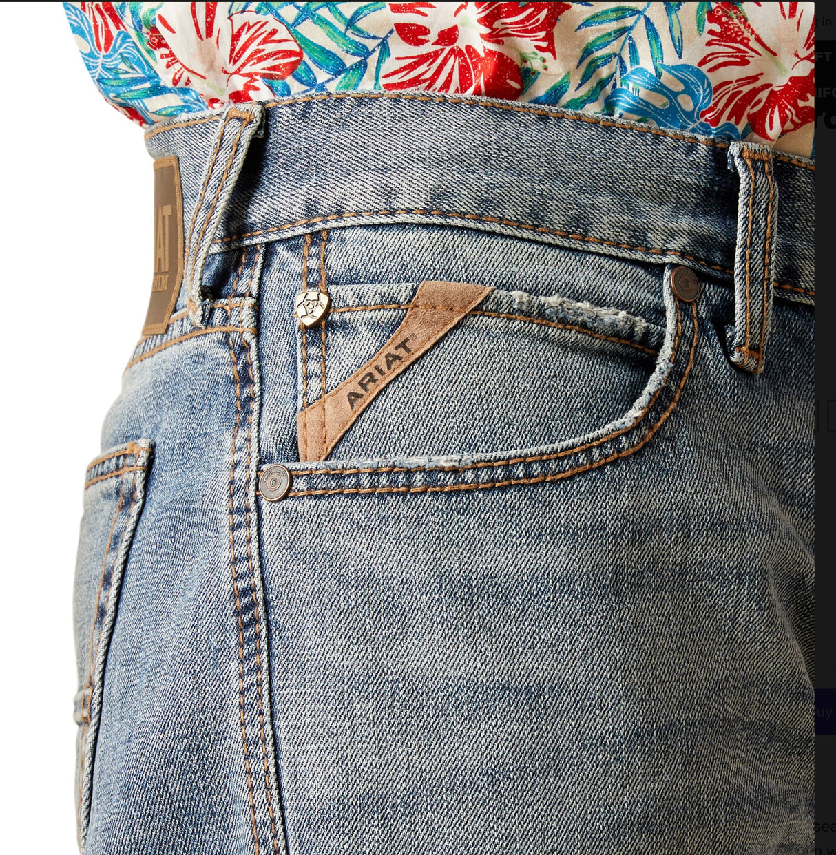 Ariat Mens M7 Straight Deco Baltimore