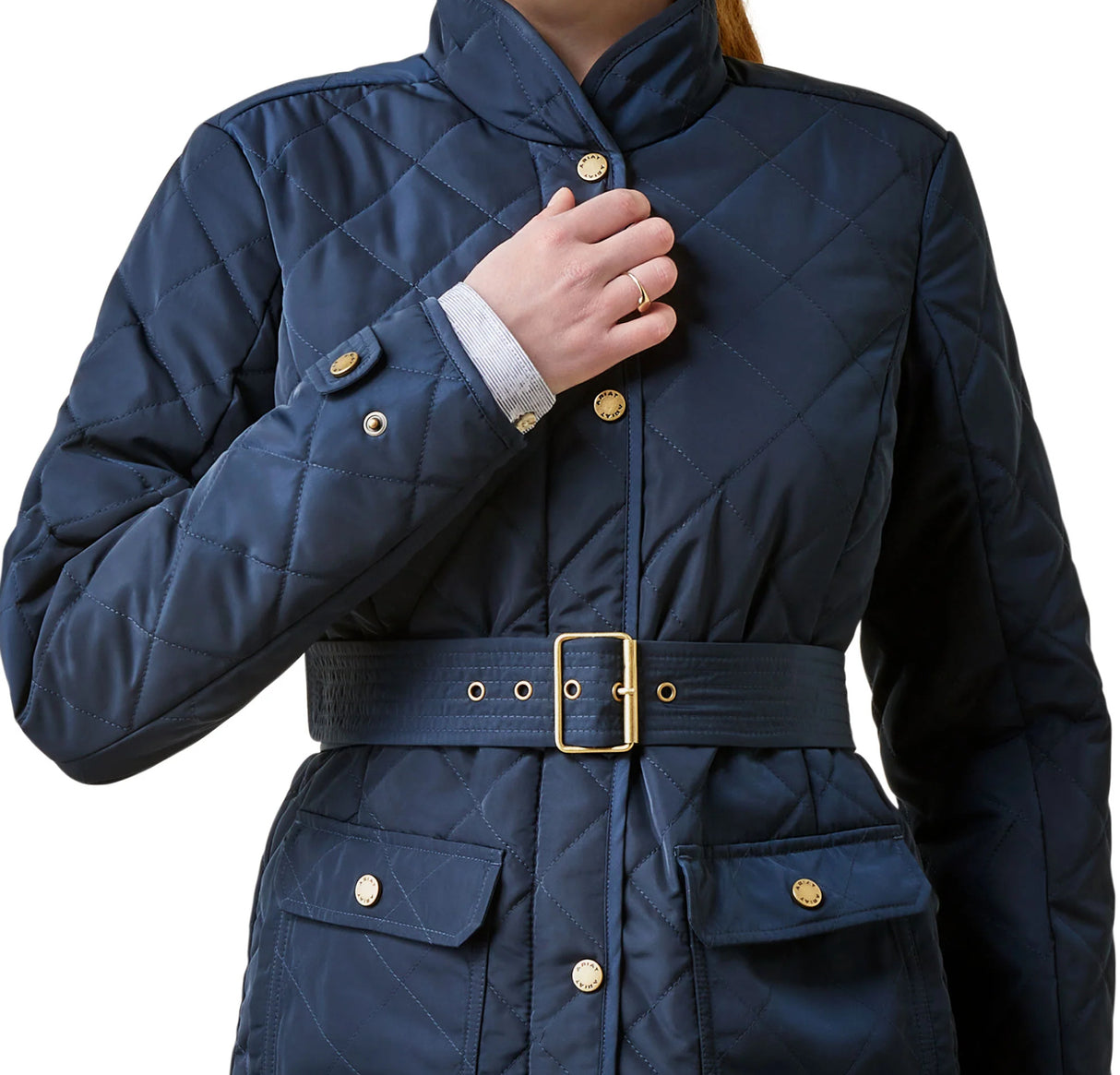 Ariat Ladies Woodside Jacket Navy 10046061