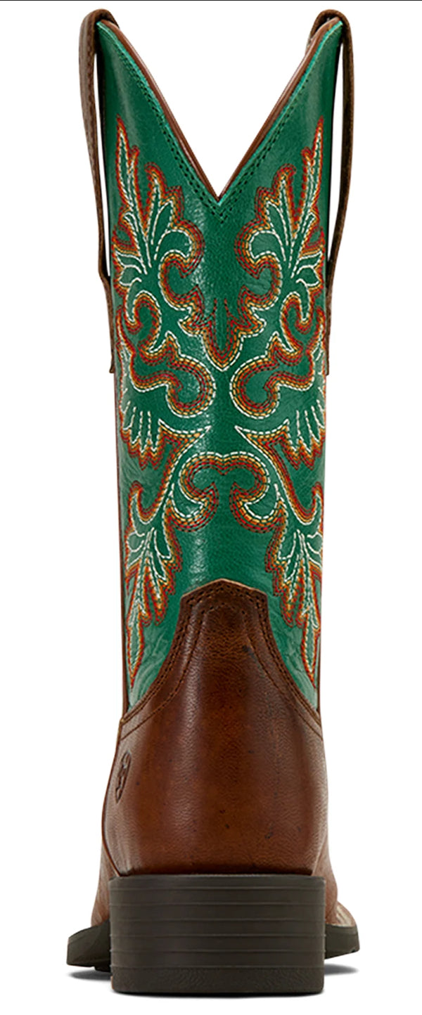 Ariat Ladies Round Up Square Toe StretchFit Boots 10061223