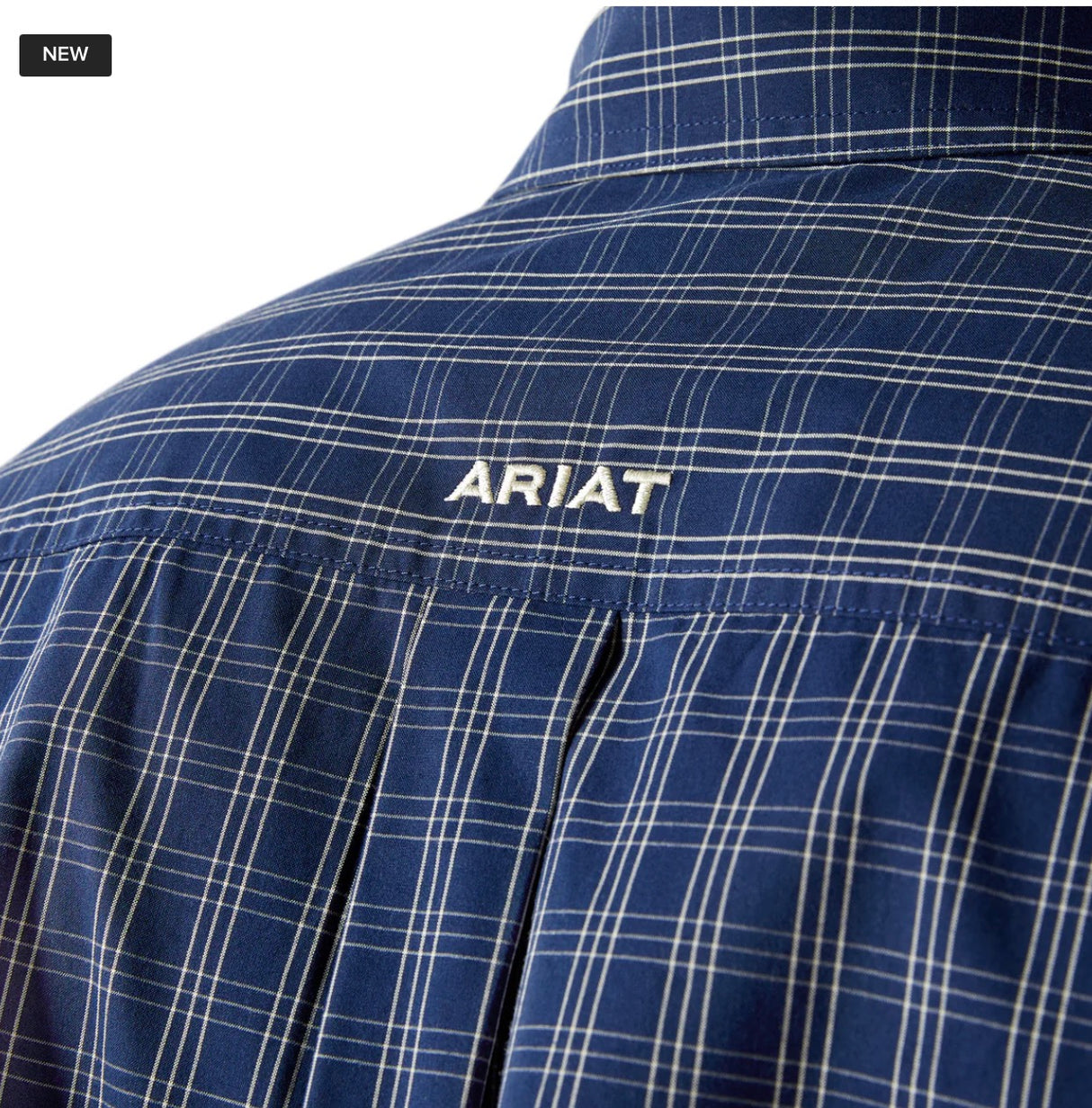 Ariat Mens Pro Series Sawyer L/S Shirt Dark Blue