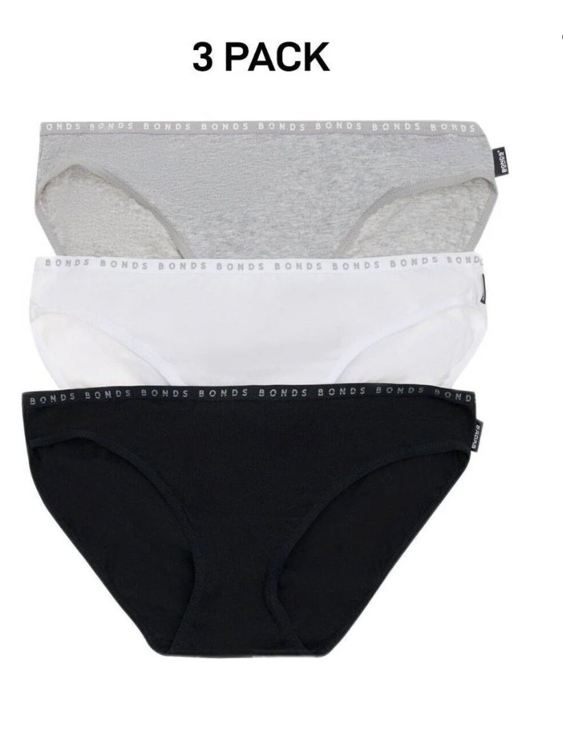 Women Hip Bikini 3PK