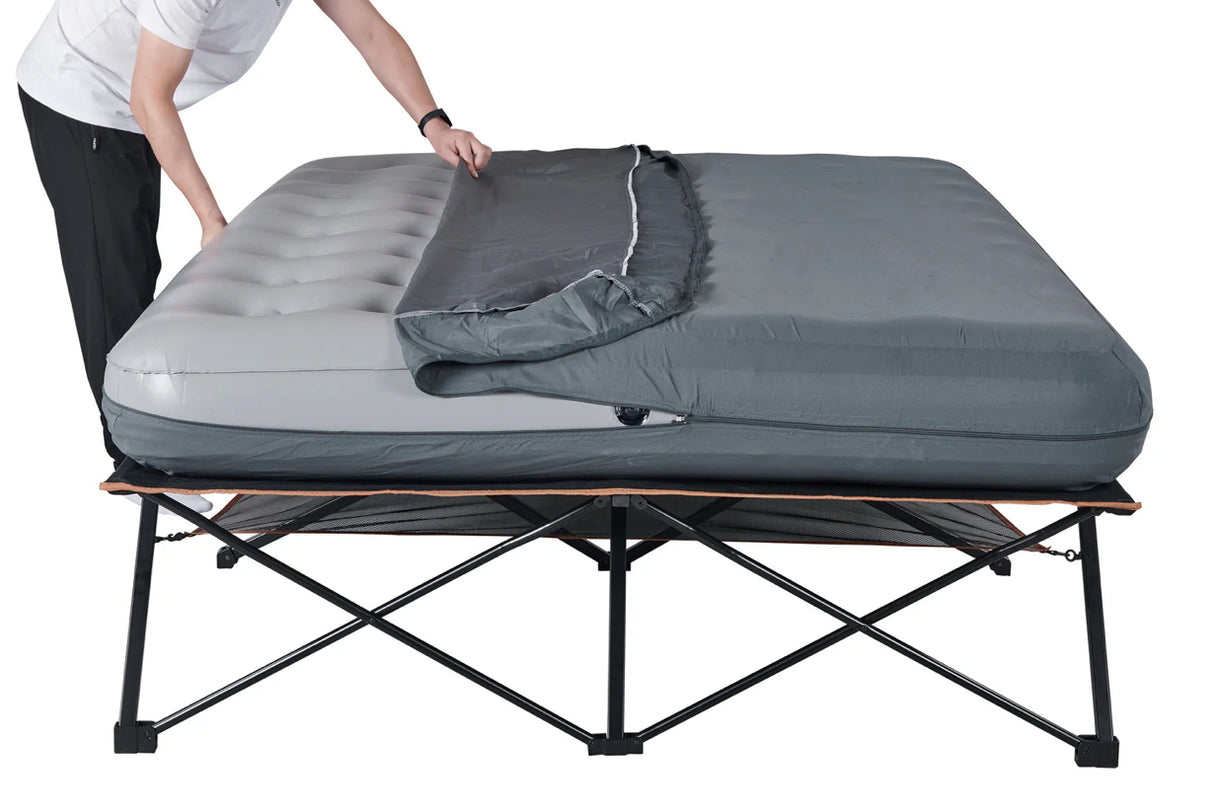 Oztrail Anywhere Deluxe Queen Bed 10001566 IN STORE PICK UP ONLY