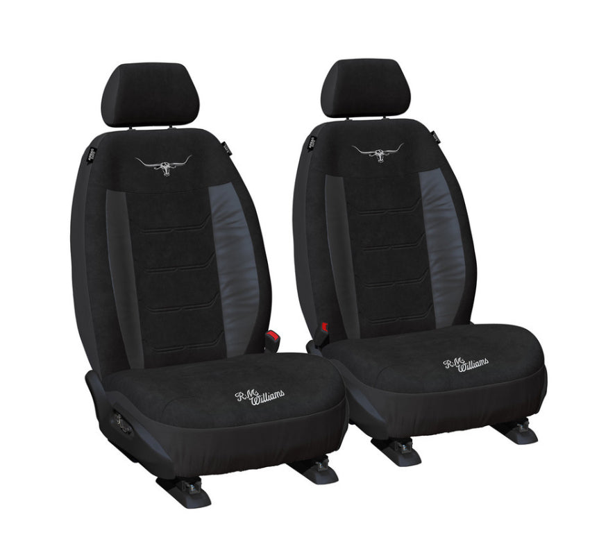RM Williams Suede Velour Car Seat Covers