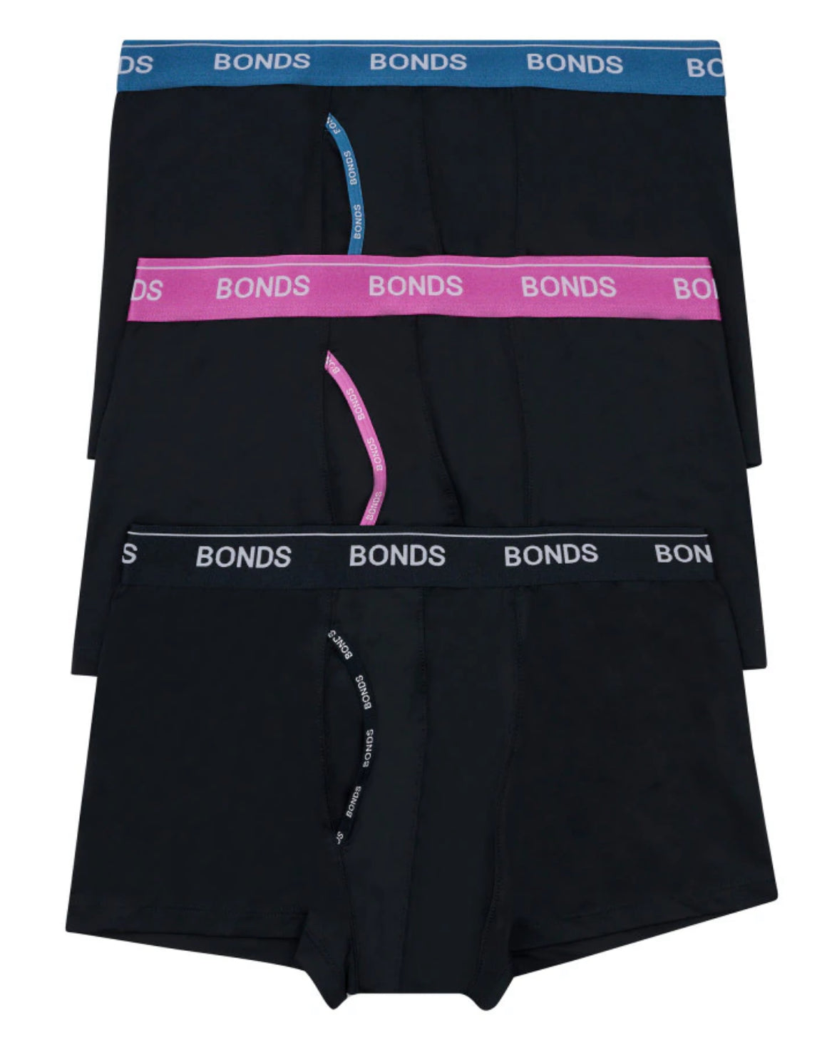 Bonds Mens Guyfront Microfibres Trunk 3 Pack