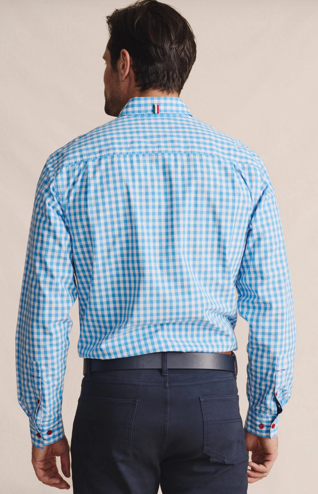 S Kidman Holstein Men Check Long Sleeved Shirt 1SHM00002