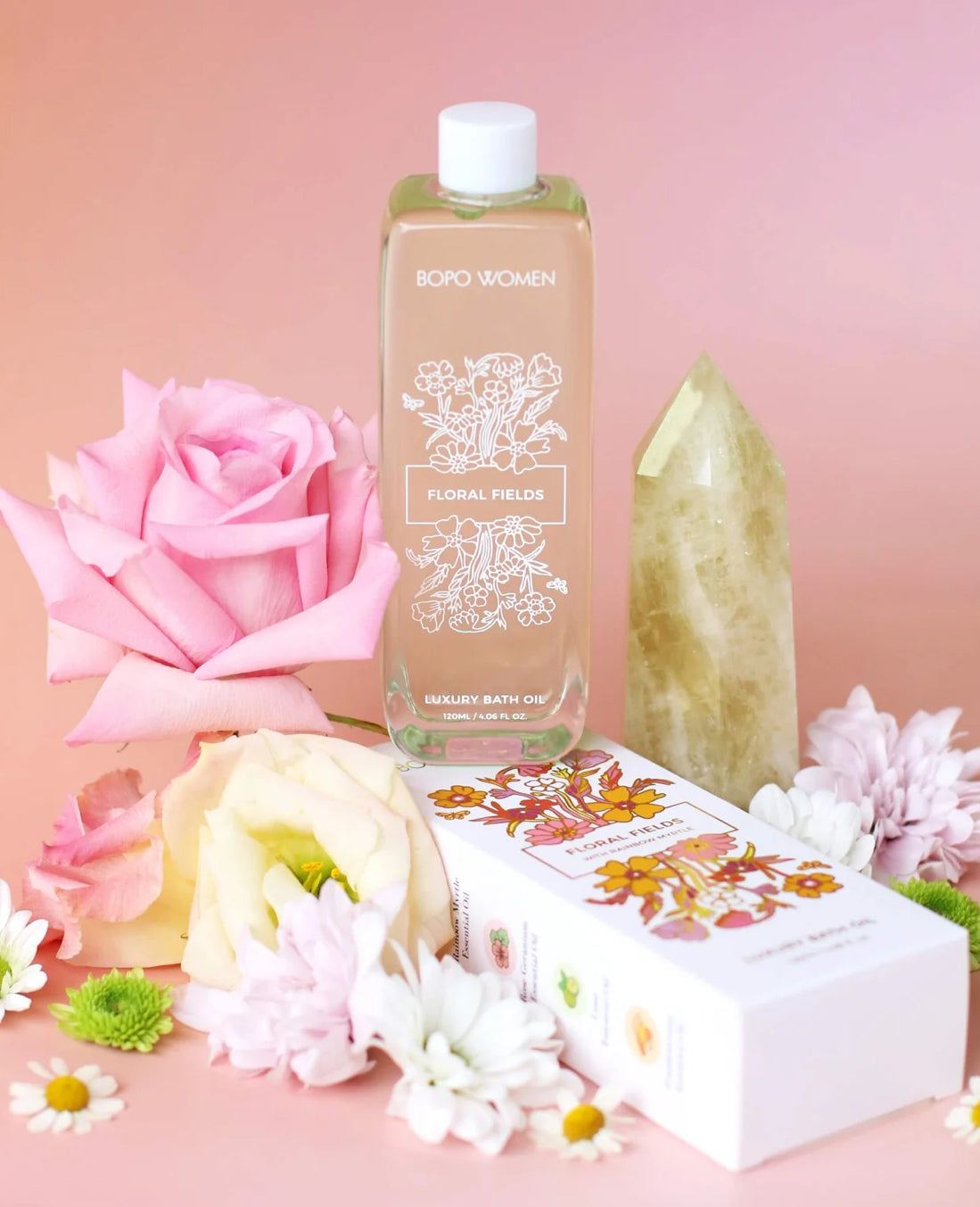 Bopo Women Floral Fields with Rainbow Myrtle Luxury Both Oil 120ml