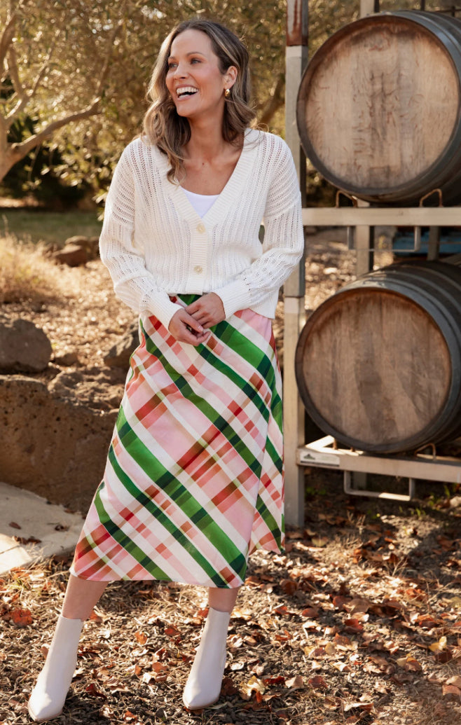 Elm Ladies Bree Check Skirt