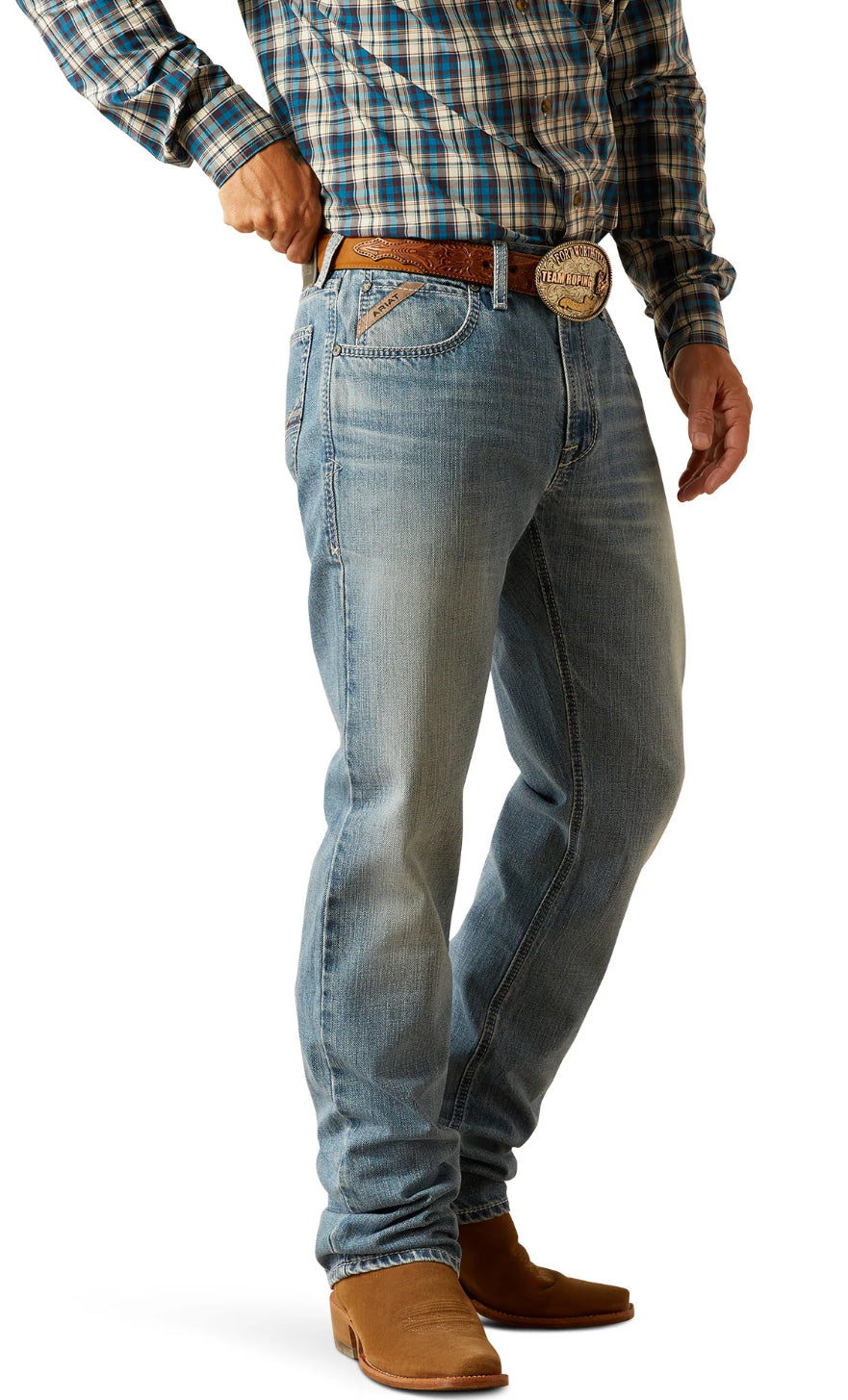 Ariat Mens M1 Vintage Straight Kelvin Toby Jeans 10053546