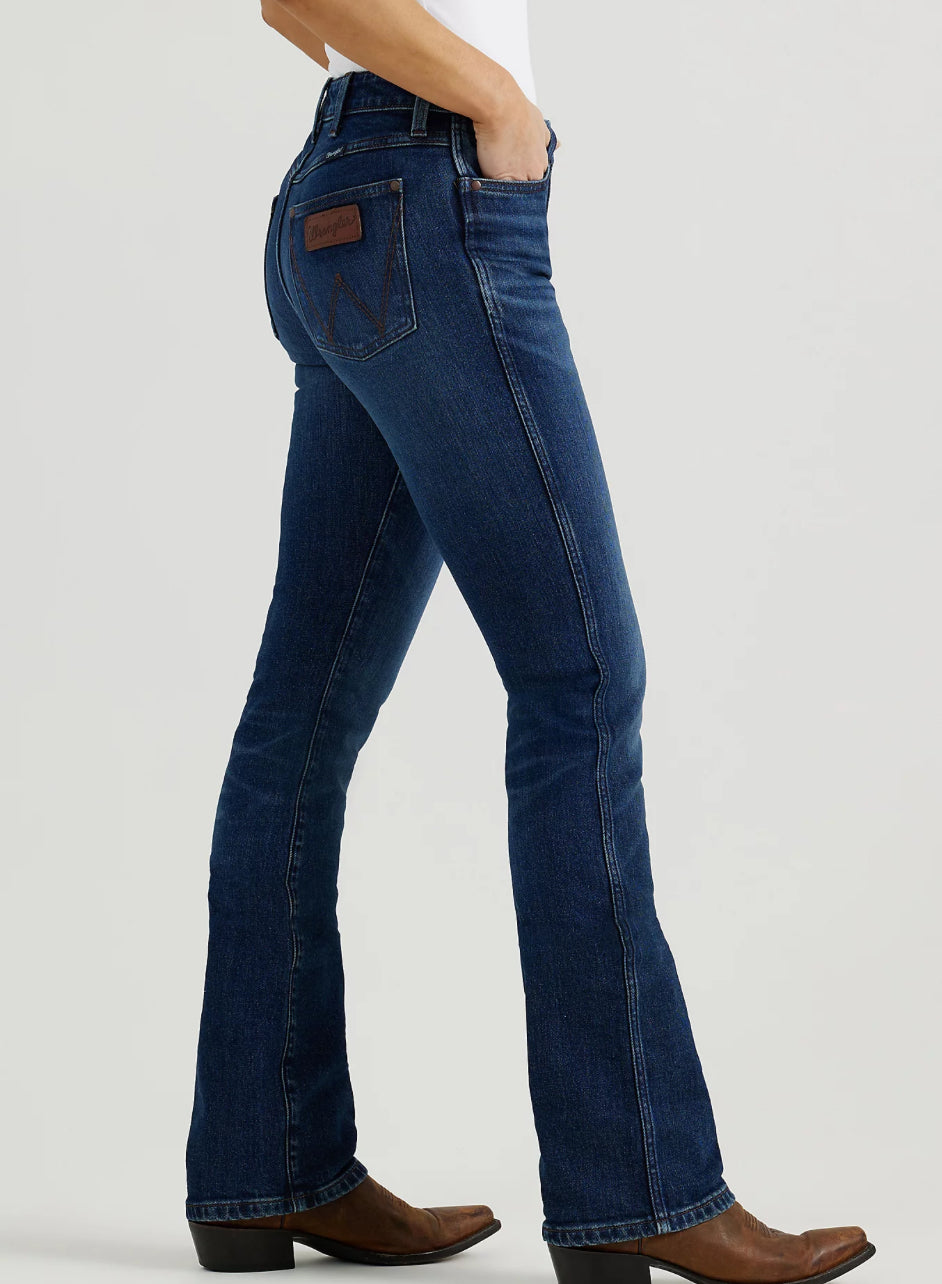 Wrangler Ladies Bailey High Rise, Boot Cut Jeans