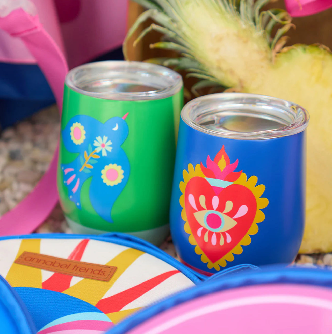 New Drink Tumblers Double Walled in 4 Great Patterns