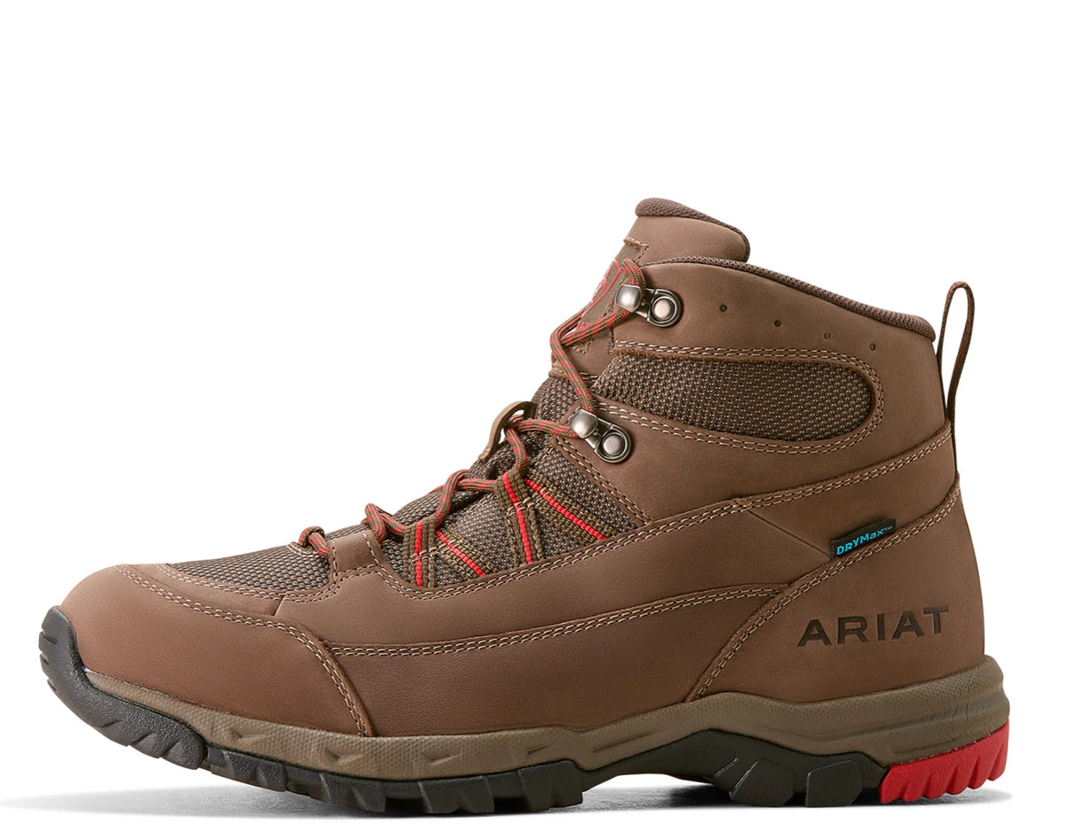 Ariat Mens skyline Summit H20 In Bitter Brown/Red